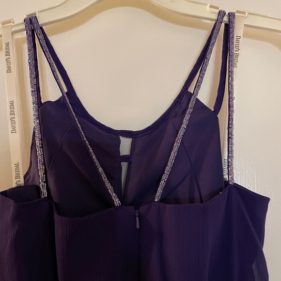 Purple Cocktail Dress - Picture 5 of 7